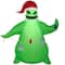 3.5ft. Airblown® Inflatable Christmas Oogie Boogie in Santa Hat with Light String